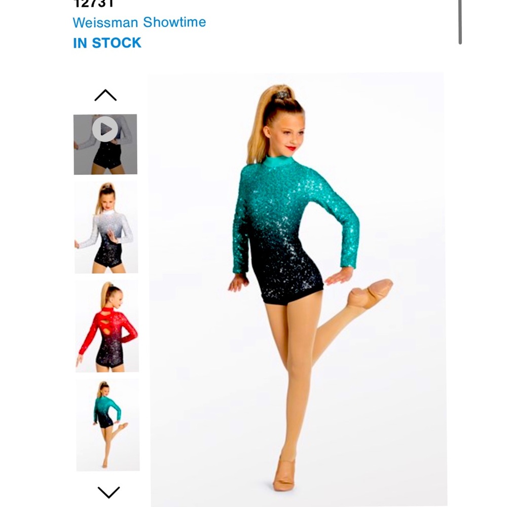 Weissman MC acro costume